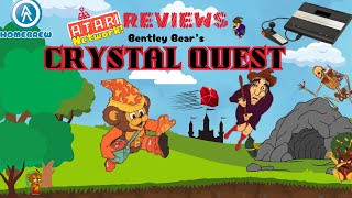Bentley Bears Crystal Quest Atari 7800 Homebrew Review