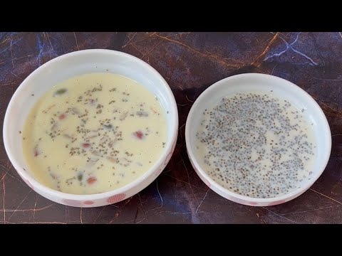 Easy and quick 2 min healthy breakfast recipe | Overnight oats | No cook recipe for hostel students