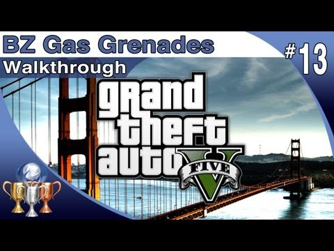 GTA 5 - Walkthrough Part 13 - BZ Gas Grenades - Michael (Grand Theft Auto V)