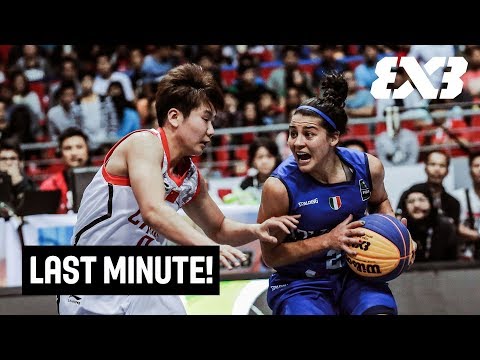TISSOT Last Minute! – China gegen Italien – FIBA ​​3x3-Weltmeisterschaft 2018