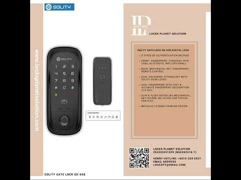 Solity Digital Lock - Malaysia Seller