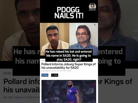 Pdogg Nails It! #cricket #ashwin #kieronpollard