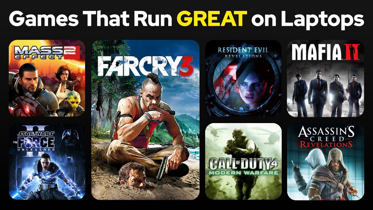 TOP 100 Best Games for Low SPEC PC (512 MB VRAM / 1 GB VRAM / Intel HD Graphics) | by @GameSuggester