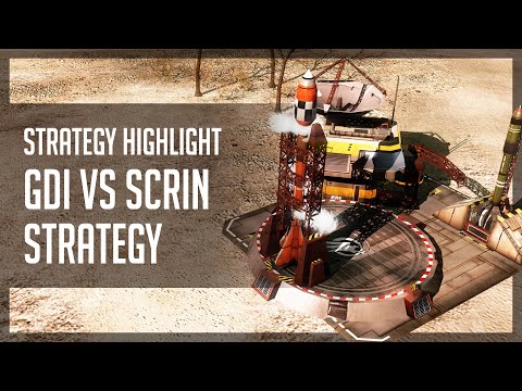 [C&C3: Kane's Wrath] Strategy Highlight - GDI vs Scrin Without Fast Tech Firehawks