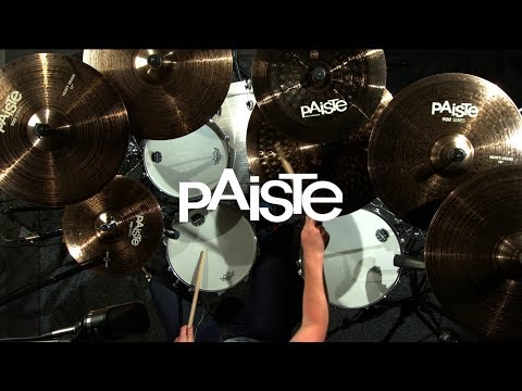 Paiste 900 Series Cymbals Rock Set Up With Charlie Kenny | Gear4music performance