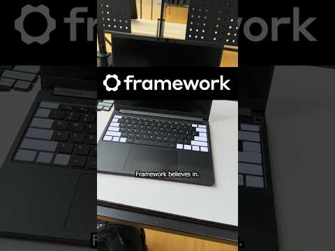 Framework Laptop 13 Pro is BEST Laptop Ever Made? #tech #technology #computer #shorts #pc