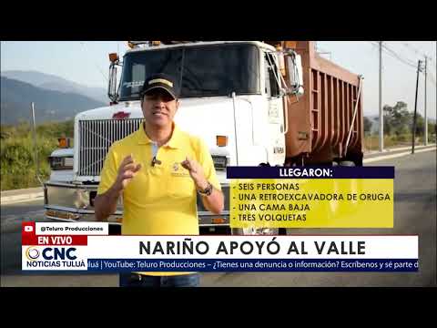 #CNCNoticiasPasto| Maquinaria de Nariño apoya la recuperación de municipios afectados por el sismo
