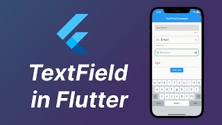 TextField in Flutter, | Flutter Widget Explained