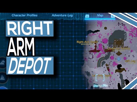 Right Arm Depot Guide For Legend Of Zelda Tears Of The Kingdom