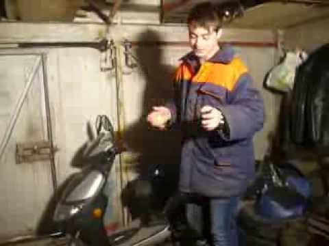 Как завести скутер Stels Skif 50 без ключа и без проблем.