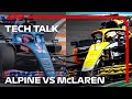 The Technical Development Battle Between Alpine And McLaren | F1 TV Tech Talk | Crypto.com