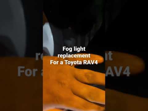 Fog light replacement for RAV4