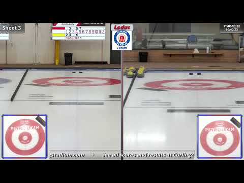 Krysta Hilker vs. Kim Rhyme - Draw 5 - Curling Stadium Alberta Curling Series #4