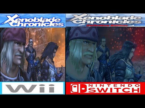 Xenoblade Chronicles: Original vs. Definitive Edition Comparison - Prologue