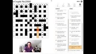 Solving The Times crossword on Bank Holiday Monday