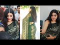 പച്ച സാരിയിൽ സുന്ദരിയായി സാനിയ ബാബു �
