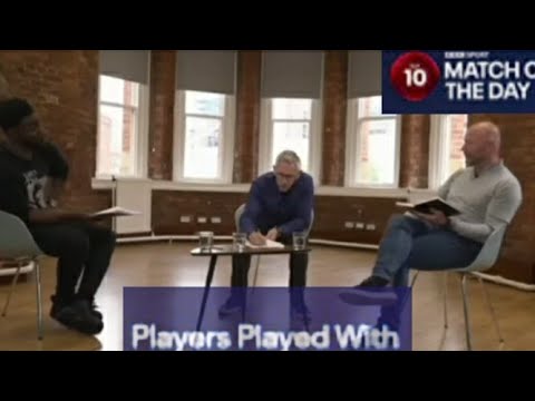 Match of the Day (MOTD) Top 10, Players Played With, Lineker, Shearer, Richards,