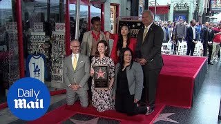 Anne Hathaway FINALLY receives star on Hollywood Walk of Fame