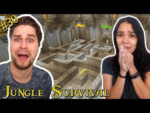 THIS TEMPLE IS FULL OF TRAPS!  😱 - JUNGLE SURVIVAL #30