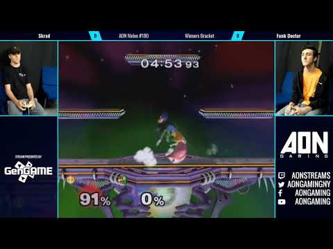 AON Melee #180 Winners Bracket Skrad vs Funk Doctor