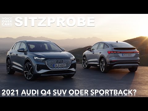 Audi Q4 e-tron Sitzprobe - DIE WELTPREMIERE! | Voice over Cars & @electric drive