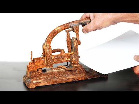 Rusty Stapler Restoration