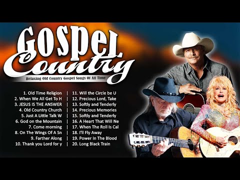 Relaxing Bluegrass Country Gospel Hymns 2023 Playlist With Lyrics - Top Christian Country Gospel