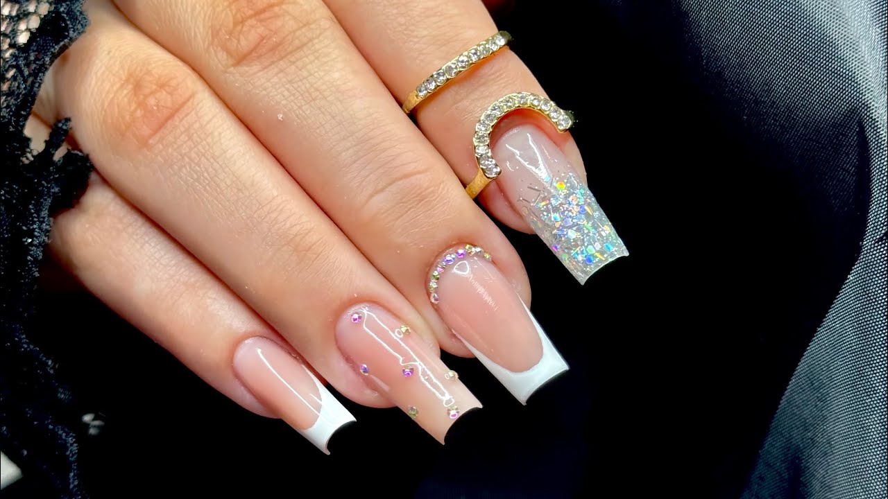 Alongamento passo a passo decorada 🤍