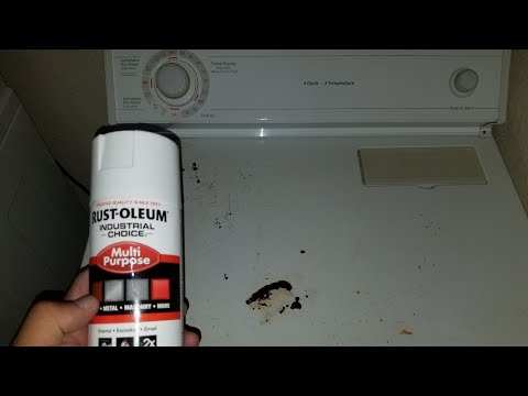 YouTube video about: How to avoid damaging paint on washer and dryer? 