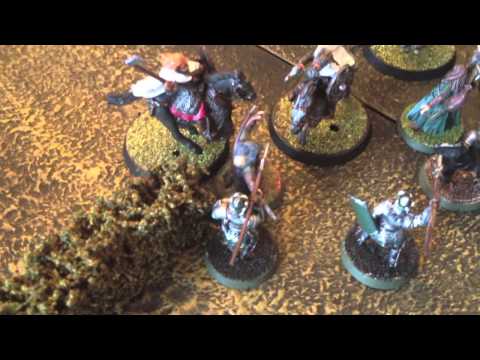 Hobbit LotR SBG Battle Report Arnor vs Rohan
