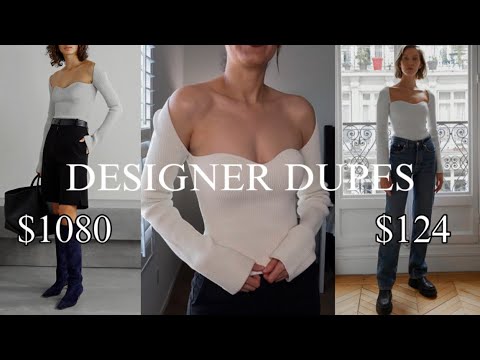 DESIGNER DUPES  2022 ||Fashion on a Budget | The Allure Edition