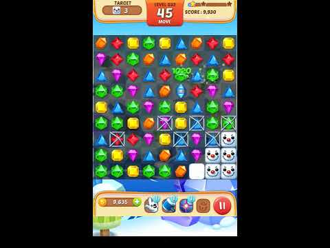 Jewel Match King Level 233 - Walkthrough ( No Booster )