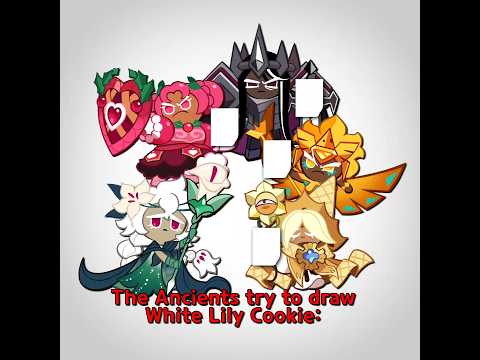 The Ancients draw White Lily Cookie #cookierunkingdom #crk #meme #cookierun #crkedit