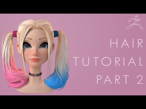 Zbrush Hair Tutorial Part 2 - Installing and Using the Hair Brush
