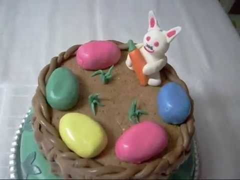 My 2nd fondant cake :)