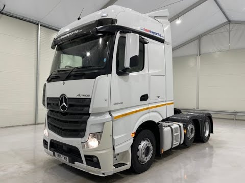 KN15 TXB - Mercedes Actros 2545 6x2 Midlift Tractor Unit | Law Truck Centre UK