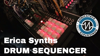 Video thumbnail for Superbooth 2017: Erica Synths Drum Sequencer - Lovely Buttons by sonicstate