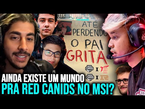 RED CANIDS X RNG E PSG TALON (A ESPERANÇA VIVE?) - MSI 2022 | BAIANALISTA REAGE