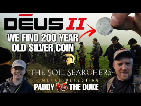 XP Deus 2 + @paddydetects | We Found 200 Year Old Silver Coin | Metal Detecting UK