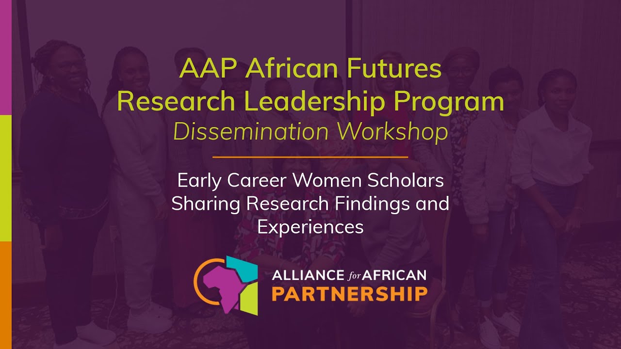 African Futures Cohort 3 Dissemination Workshop