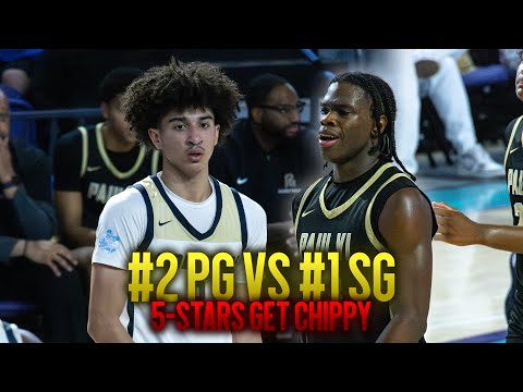 Cayden Daughtry vs Jordan Smith Jr!! 5-Star Guards GO AT IT at City of Palms