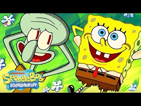 SpongeBob | 1 Stunde voller Niederlagen für Thaddäus… immer wieder 🫠 | SpongeBob Schwammkopf