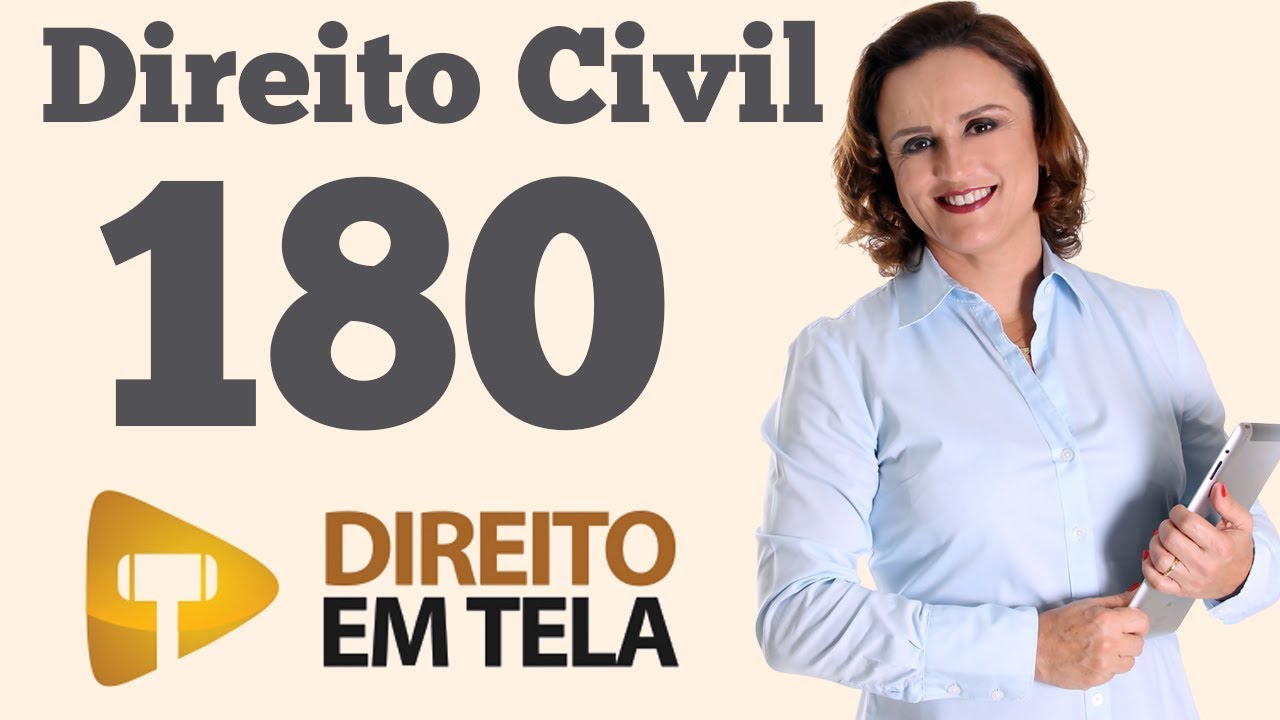 Direito Civil - Aula 180 -  O Prazo de Decadência Pode Ser Renunciado? Art. 209 do Código Civil