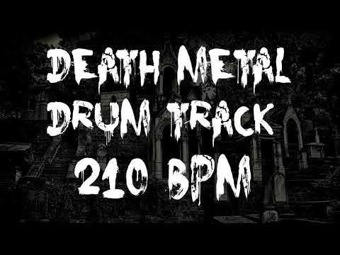 Death Metal Drums Backing Track 210 BPM - Sepulcration Band [ Death Metal ] [ Backingtrack ] Spain