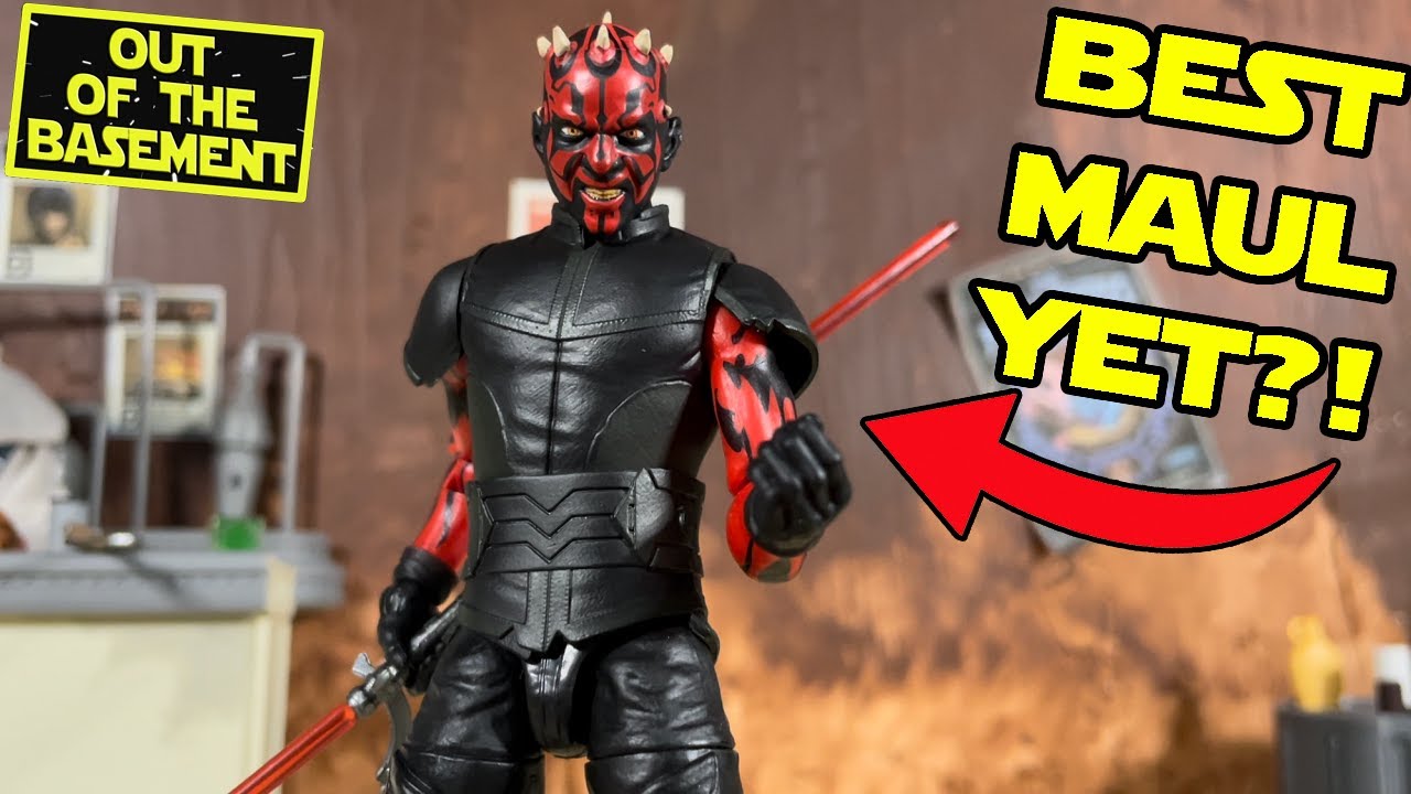NEW DARTH MAUL (OLD MASTER) Star Wars Black Series Gaming Greats Exclusive Action Figure Review