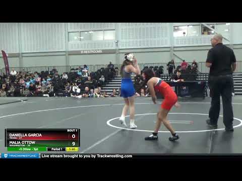 101 Lbs Round 1 (8 Team) - Daniella Garcia, Texas Vs Malia Ottow, Washington D341