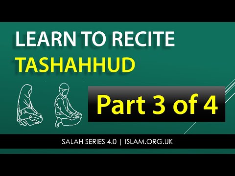 Salah Series 4.10.3 - Part 3 - Learn Tashahhud - Sitting Position after Prostration