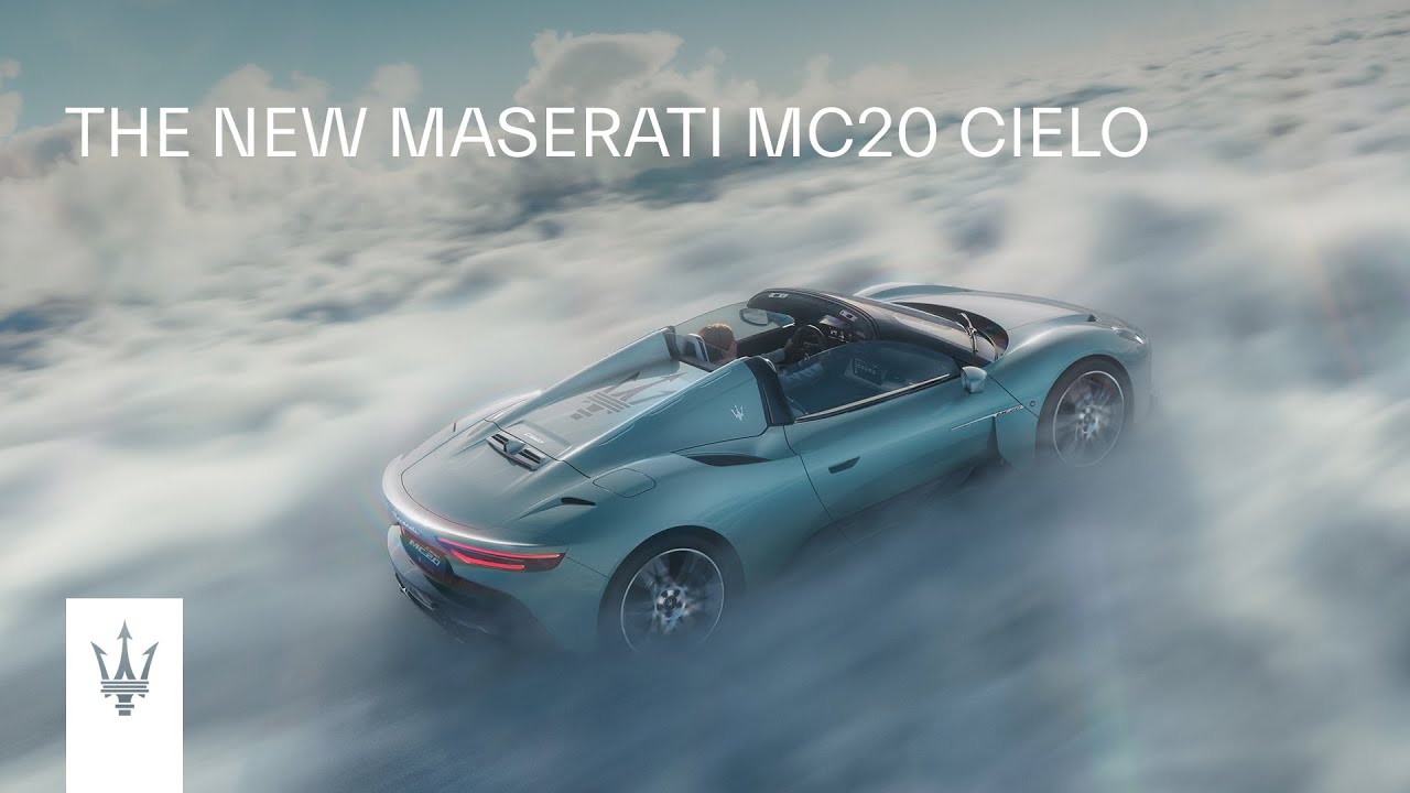 The new Maserati MC20 Cielo facade placeholder