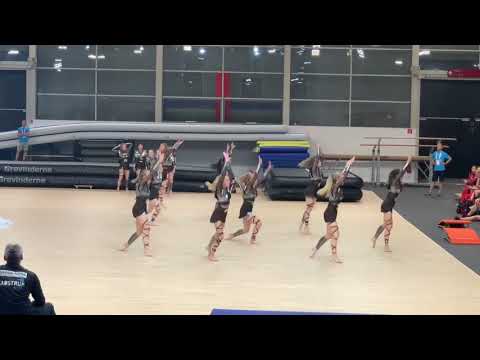 Team Dänemark/Denmark World Gymnaestrada 08.07.2019 Dornbirn