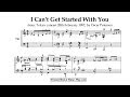Oscar Peterson - I Can't Get Started With You | Tokyo concert 28th February, 1987 (transcription)
